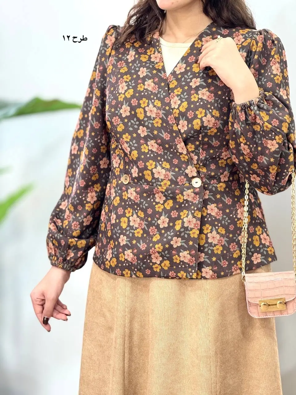 ست تونیک و دامن هانیل 3 کد 4138